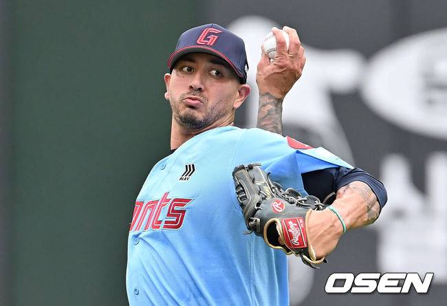 [OSEN=부산, 이석우 기자] 롯데 자이언츠 벨라스케즈 / foto0307@osen.co.kr