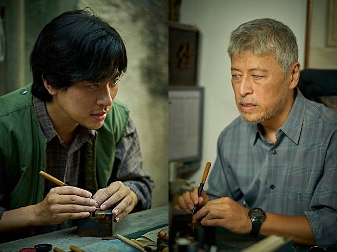 박정민 권해효 / 사진=영화 '얼굴' 스틸컷