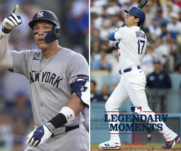 애런 저지와 오타니(사진=MLB.com)