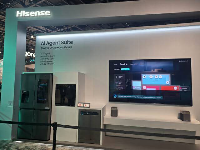하이센스 부스.(사진=전화평 기자)