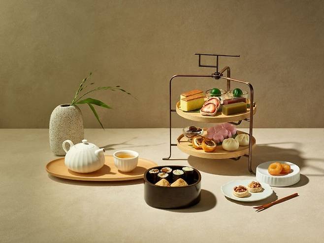 웨스틴 조선 서울 애프터눈티 세트.ⓒ웨스틴 조선 서울