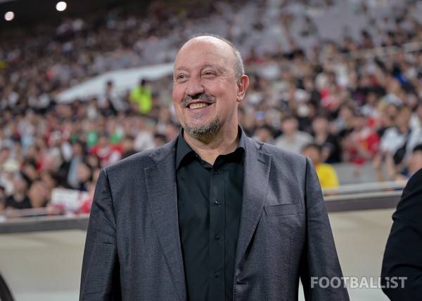 라파엘 베니테스 감독(실드 유나이티드). 서형권 기자