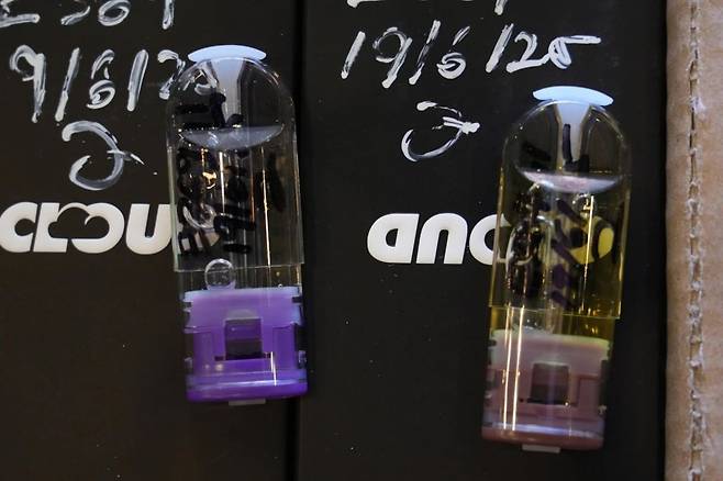 국가정보원 국제범죄정보센터(TCIC)가 압수한 에토미데이트 합성 마약 모습. 사진=국가정보원