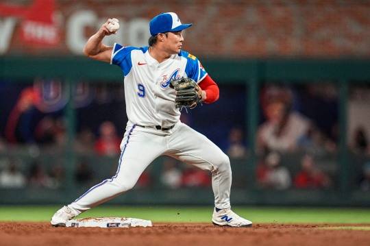 수비하는 김하성. 사진(애틀랜타 Imagn Images=연합뉴스)