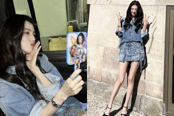 한소희 소셜 계정 캡처