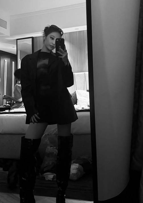 닝닝 소셜 계정 캡처