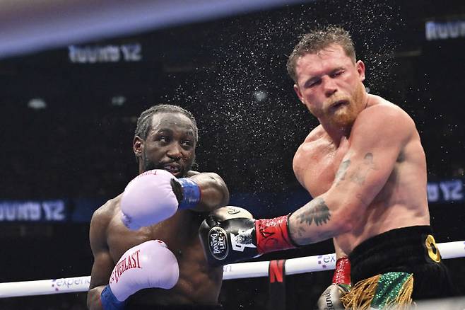 [라스베거스=AP/뉴시스] 테런스 크로퍼드. 2025.09.13.