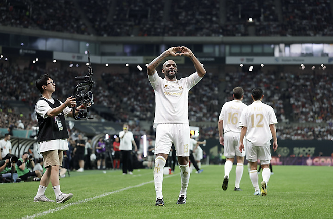 동점골 주인공 마이콘. FA포토