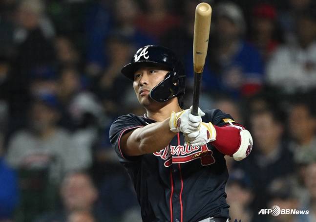 타격하는 김하성의 모습. /AFPBBNews=뉴스1