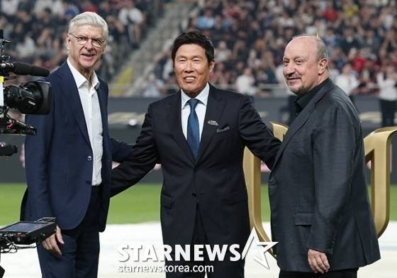 (왼쪽부터) 아르센 벵거, 차범근, 라파엘 베니테즈. /사진=김진경 대기자