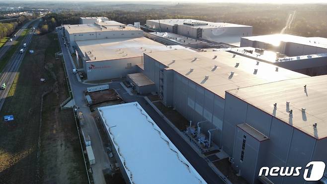SK온 미국 조지아주 공장 모습(SK온 제공)
