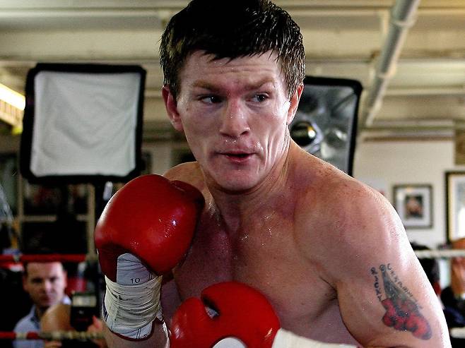 영국의 전설적인 복서 리키 해튼. /AFP 연합뉴스