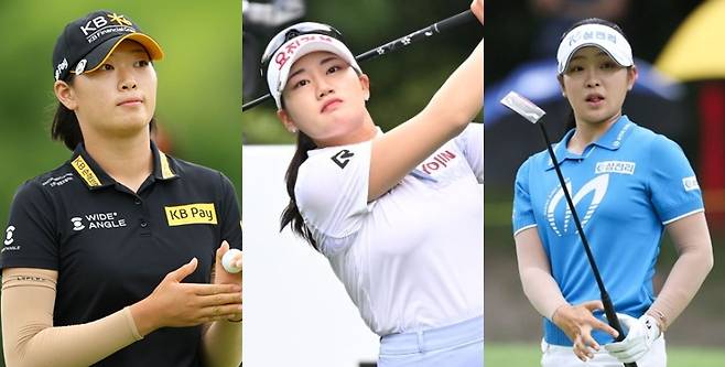 방신실, 노승희, 유현조. 사진=KLPGA 제공