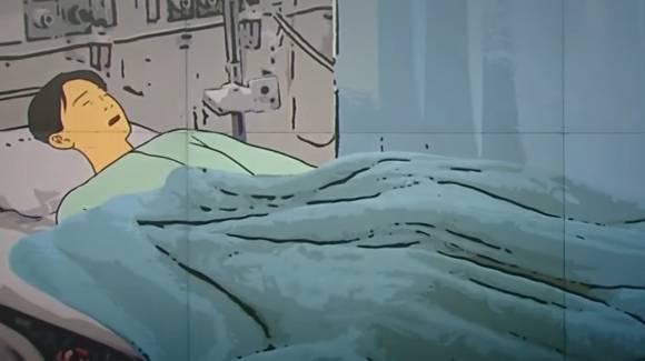 아들은 병상에 누워서도 라이브 방송을 하거나 영상 편집에 몰두해 부모의 걱정을 샀다.  [사진=JTBC '사건반장']