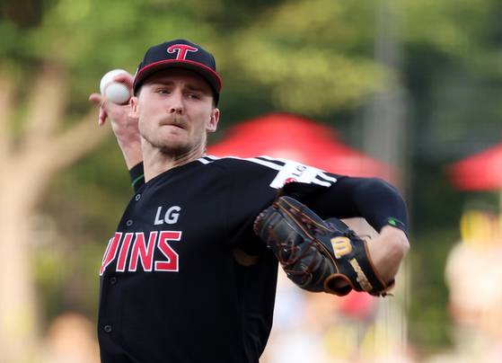 톨허스트가 2년 만의 통합 우승에 도전하는 LG의 가을야구 선봉장으로 낙점 받았다. 연합뉴스