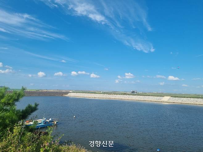 새만금 수변도시 전경. 김지혜 기자