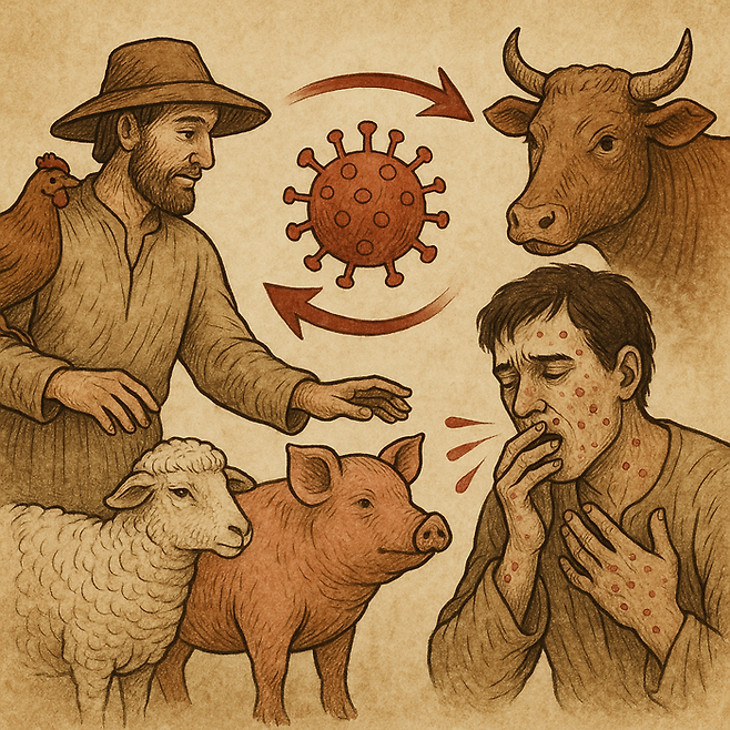 논문의 내용을 기반으로 그린 AI 이미지 [그림=챗GPT]