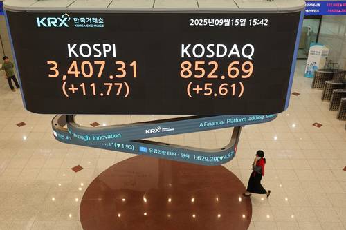 “대주주 50억 유지” 발표,코스피 사상 첫 3,400선 돌파 [이충우기자]