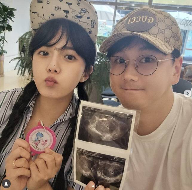 배우 강은비가 예비 엄마가 됐다./사진=강은비 SNS