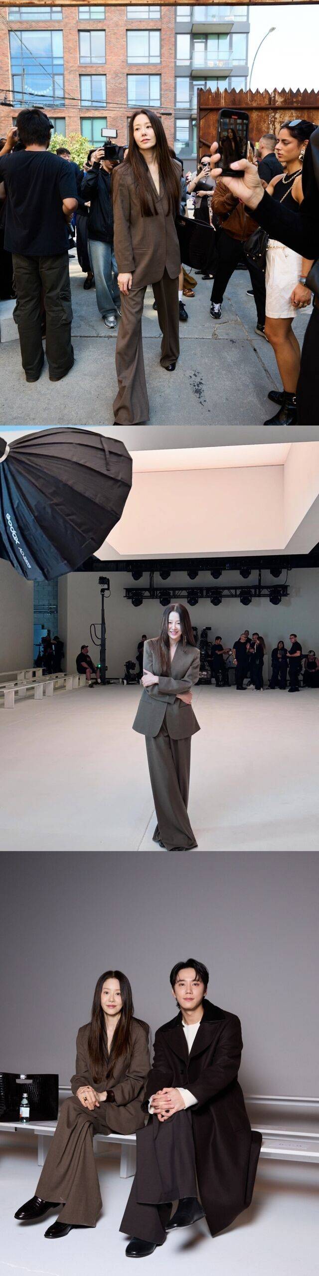 배우 고현정이 뉴욕에서 열린 한 브랜드 행사장에 참석했다. / 고현정 인스타그램