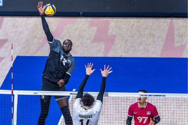 좋은 활약으로 일본을 무너뜨린 쉐론 베논 에반스./Volleyballworld