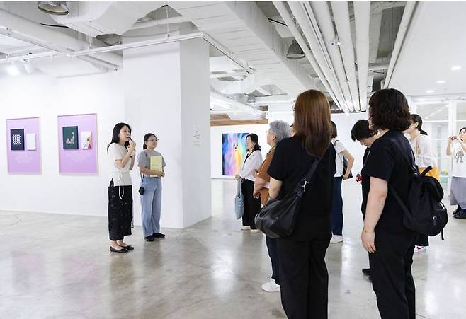 청주 우민아트센터에서 2025 대한민국미술축제 미술여행 프로그램을 진행하고 있다. 예술경영지원센터 제공 *재판매 및 DB 금지