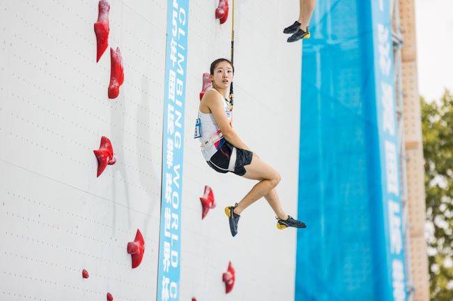 대한산악연맹은 "중국 구이양에서 열린 '2025 IFSC 클라이밍 구이양 스피드 월드컵'에서 대한민국 클라이밍 스피드 국가대표 정지민이&nbsp;여자 스피드 부문에서 은메달을 획득했다"고 밝혔다. / 대한산악연맹