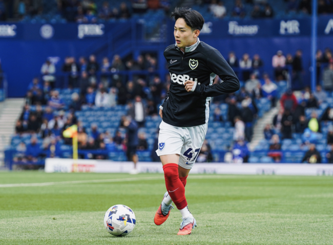 [사진] 포츠머스 이적 후 벤치신세인 양민혁