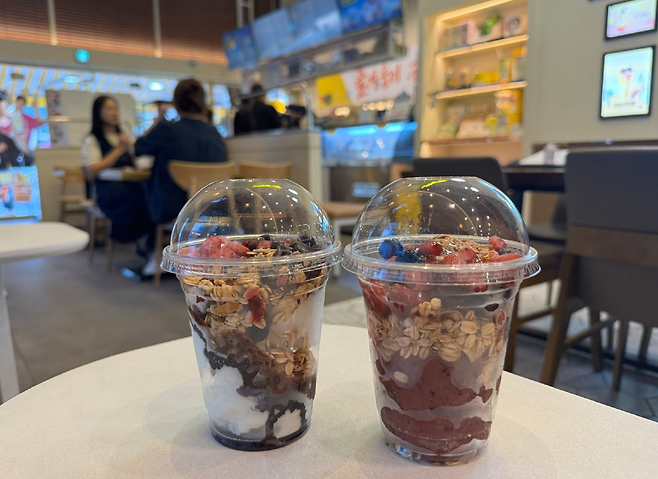 메가MGC커피 ‘요거젤라또 초코베리믹스’. 메가MGC커피 제공