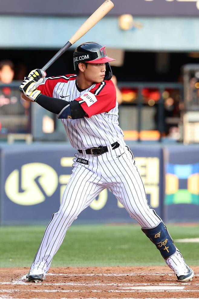 ▲ 향후 LG에서 입지가 넓어질 것으로 기대를 모으는 외야 유망주 김현종 ⓒLG트윈스