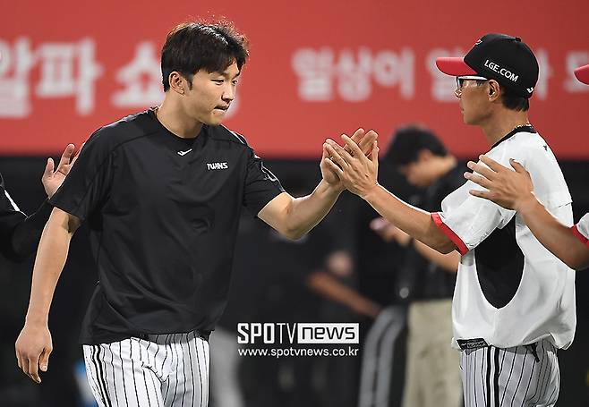 ▲ 염경엽 감독은 박해민을 장기적으로 대체할 수 있는 자원 키우기에 골몰하고 있다 ⓒ곽혜미 기자