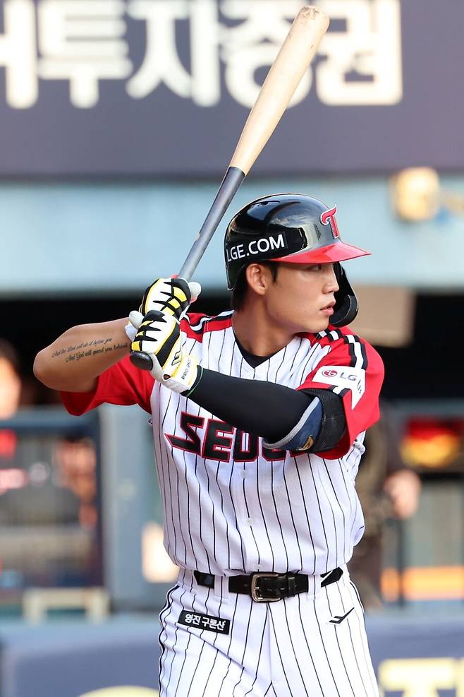 ▲ 가을 경험을 통해 더 큰 성장이 기대를 모으는 김현종 ⓒLG트윈스