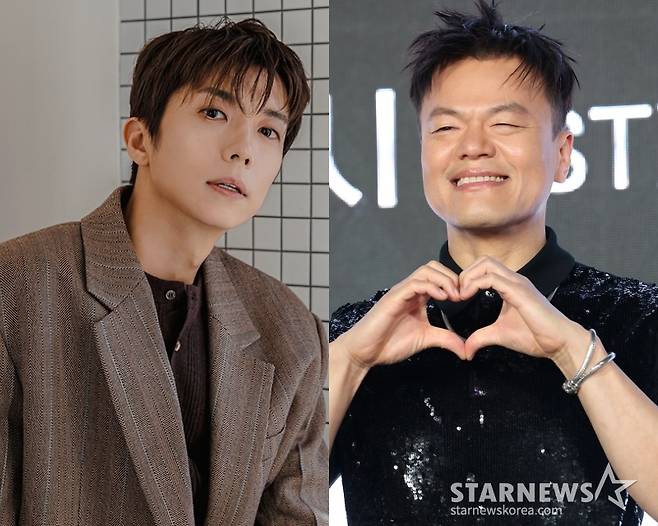 2PM 장우영, 박진영 /사진=JYP엔터테인먼트, 스타뉴스