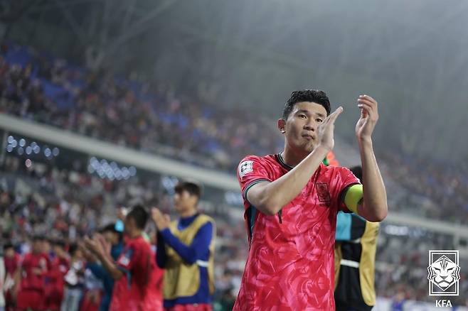 김민재. /사진=대한축구협회(KFA)