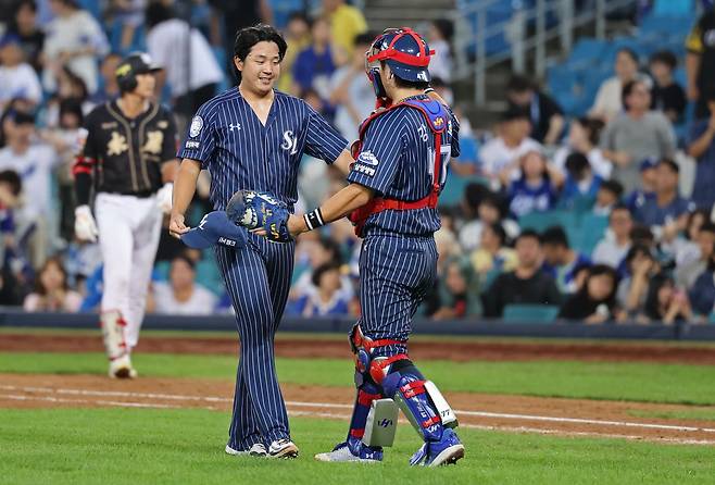 삼성 라이온즈 양창섭이 14일 대구 삼성라이온즈파크에서 열린 2025 신한 SOL Bank KBO리그 KT 위즈와 홈경기에 팀의 두 번째 투수로 구원 등판, 6⅔이닝 무피안타 1사구 5탈삼진 무실점을 기록하고 승리투수가 됐다. 삼성 라이온즈