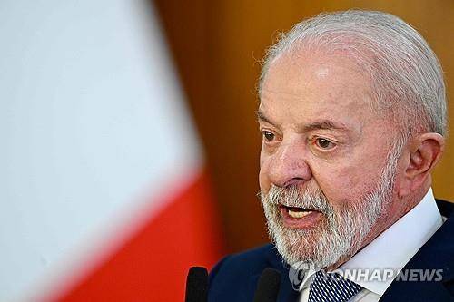 루이스 이나시우 룰라 다시우바 브라질 대통령 [AFP 연합뉴스 자료사진. 재판매 및 DB 금지]