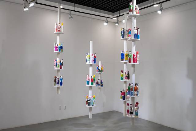 김성수 작, '사람을 만나다', 2025, 어울아트센터 제공