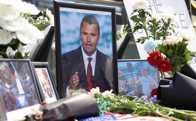 자유대학 측이 남대문에 차린 찰리 커크 분향소 (사진=자유대학 인스타그램)