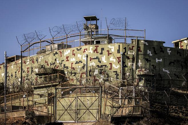 강원도 모 부대 GP 외관 모습 (이데일리 DB)