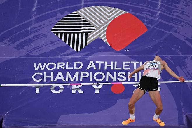 우상혁(용인시청). 사진=AFPBB NEWS