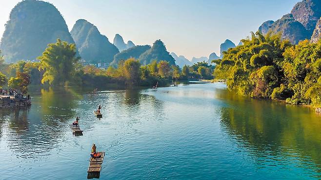 제주항공이 10월 1일부터 인천~중국 구이린 노선을 주 4회 일정으로 단독 운항한다. /제주항공