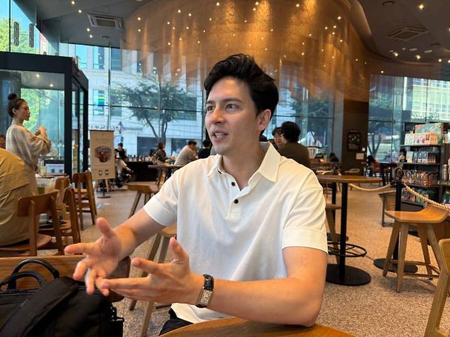 드러스트 킨사 소닉SVM 최고마케팅책임자(CMO)가 10일 서울 강남구에서 데일리안과 인터뷰하고 있다. ⓒ데일리안 황지현 기자