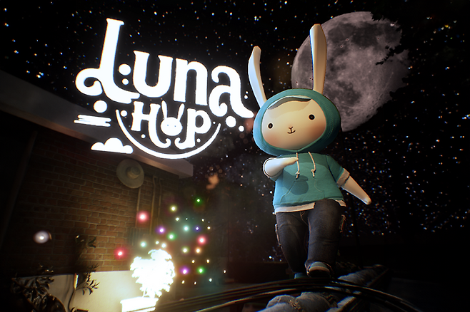 LUNA HOP 타이틀 화면