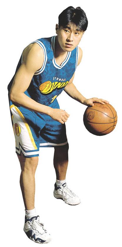 선수 시절 이상민 감독 모습. 한겨레 자료 사진