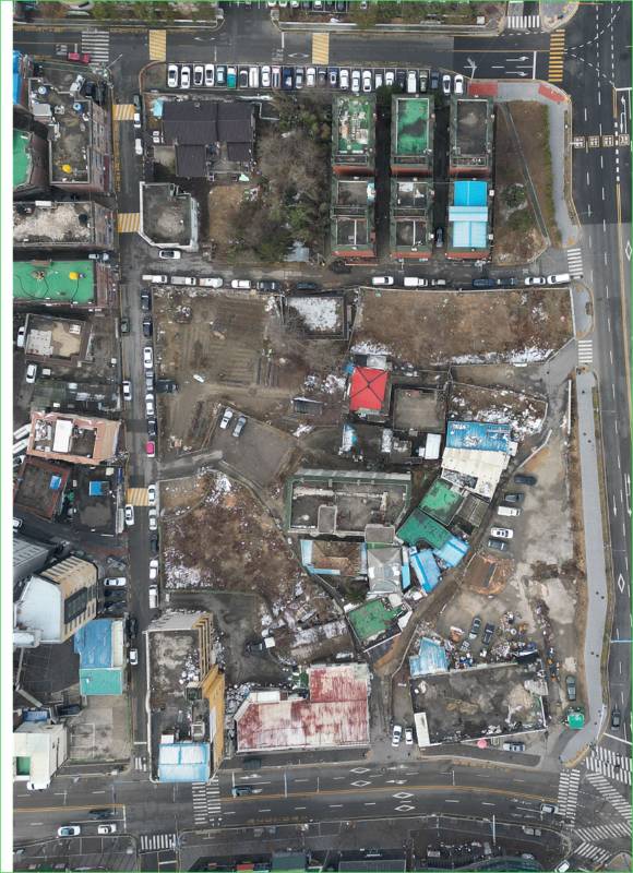 용인 언남지구 C2블록 위성사진 [사진=독자 제공]