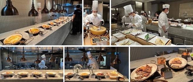 뷔페 레스토랑 ‘온:테이블’ / 사진=홍지연 여행+ 기자