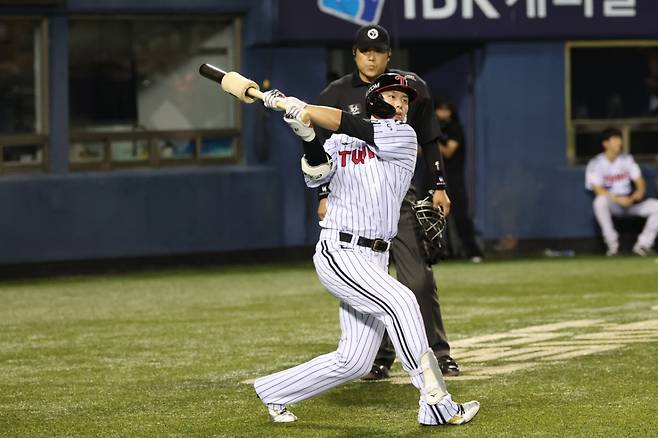 LG 트윈스 홍창기. /사진=LG 트윈스 제공