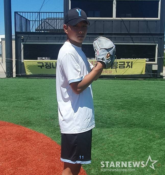 용인시 야구단 최요한. /사진=용인시 야구단 제공