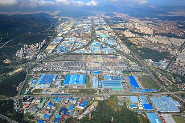 창원국가산업단지 전경. /한국산업단지공단 경남지역본부