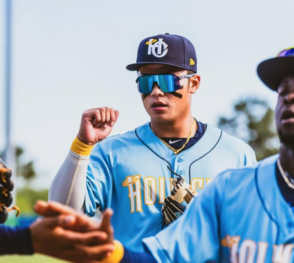 탬파베이 마이너리그 팀에서 활약한 신우열(사진=신우열 SNS)